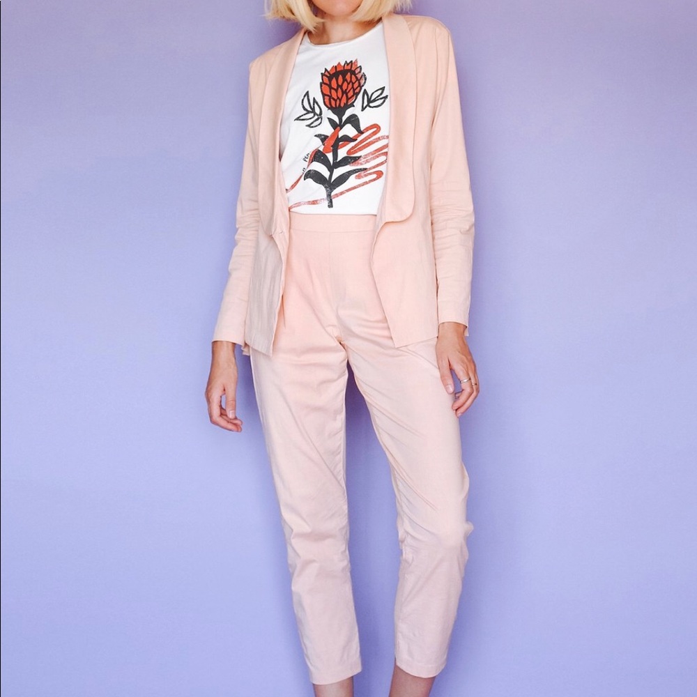 DAZEY LA Pink (Rose) Power Suit- FULL SUIT